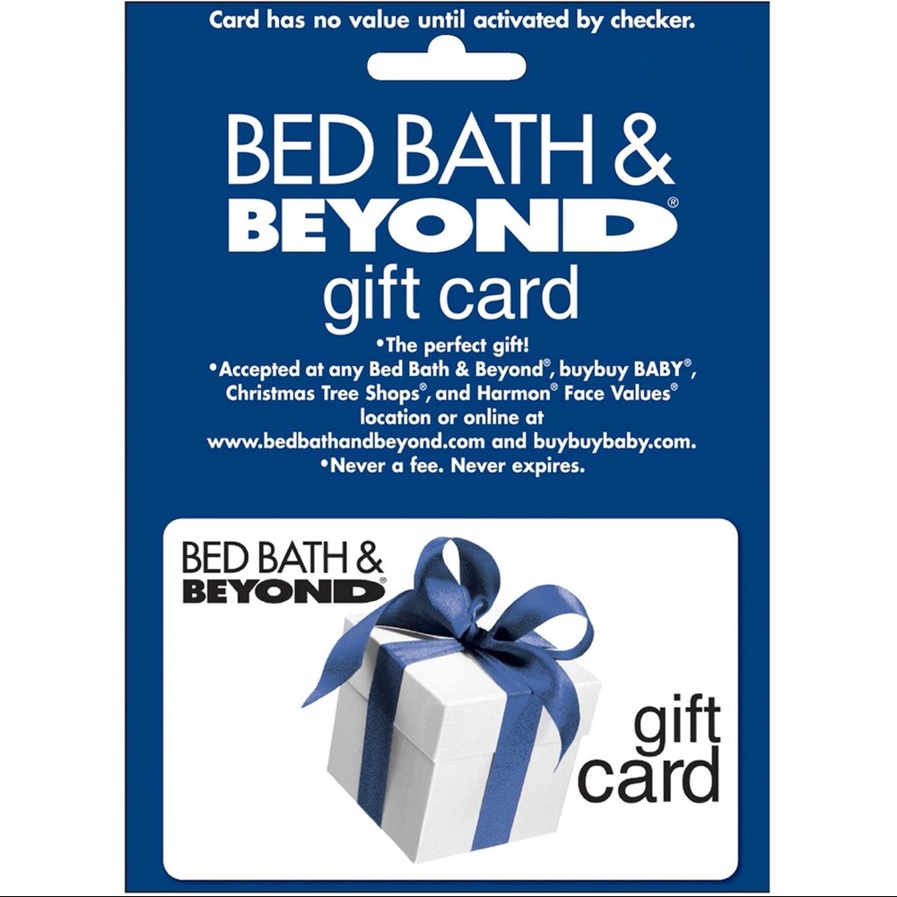 $25 Bed Bath and Beyond gift card
